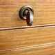 Argentier for cutlery Christofle Ercuis 186 art deco pieces in oak