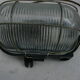 Bakelite window and industrial glass wall light