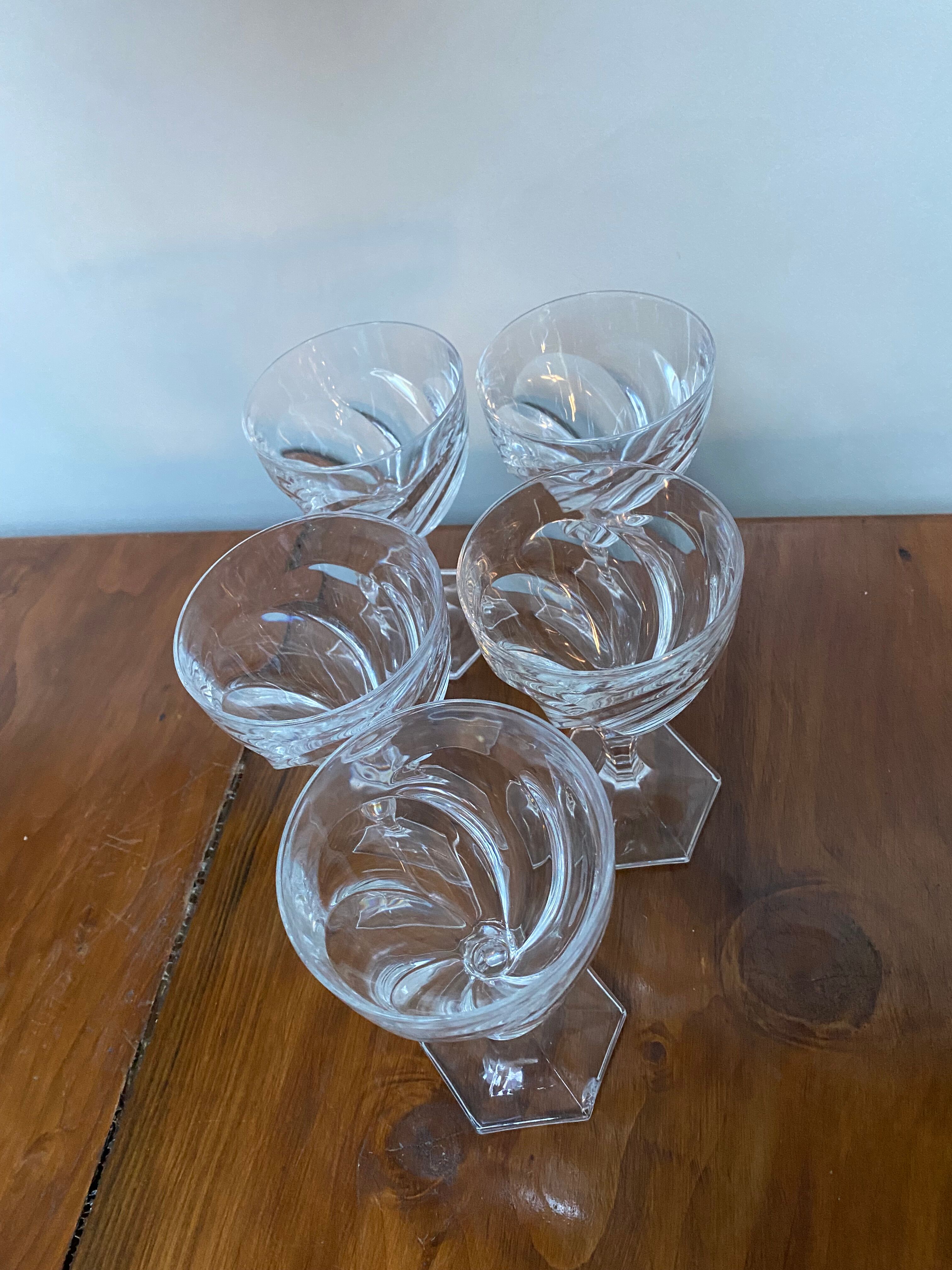 Crystal glasses