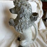 Poodle pitcher in slip