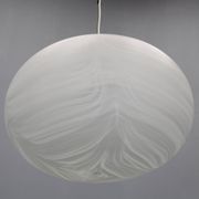 Suspension en verre des années 1970, Italie