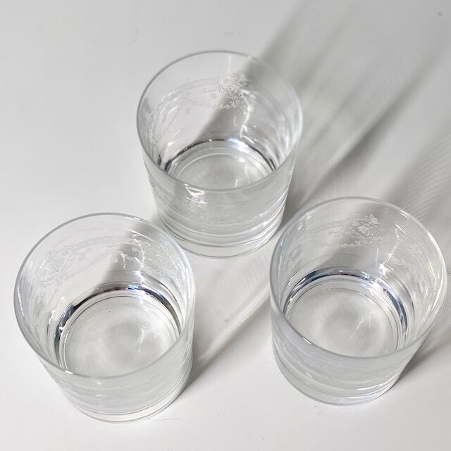 Set of 3 tumbler glasses