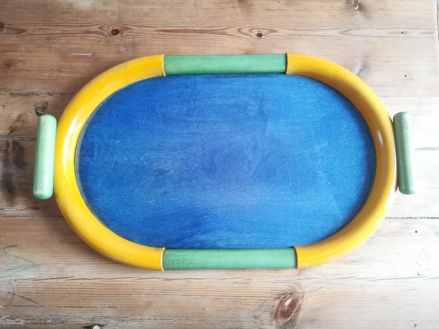 Wooden top Pietro Manzoni