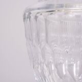 Large Cut Crystal Glass Vase 1960s Belgium