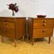 Pair of teak bedside tables by Stag, 1960-1970