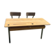 Vintage schoolboy double desk