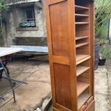 Curtain filing cabinet