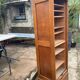 Curtain filing cabinet