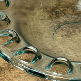 Blown glass salad bowl