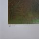 Daniel Gallais: Aurora Japan, original signed lithograph