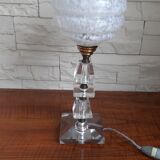 Vintage glass table lamp