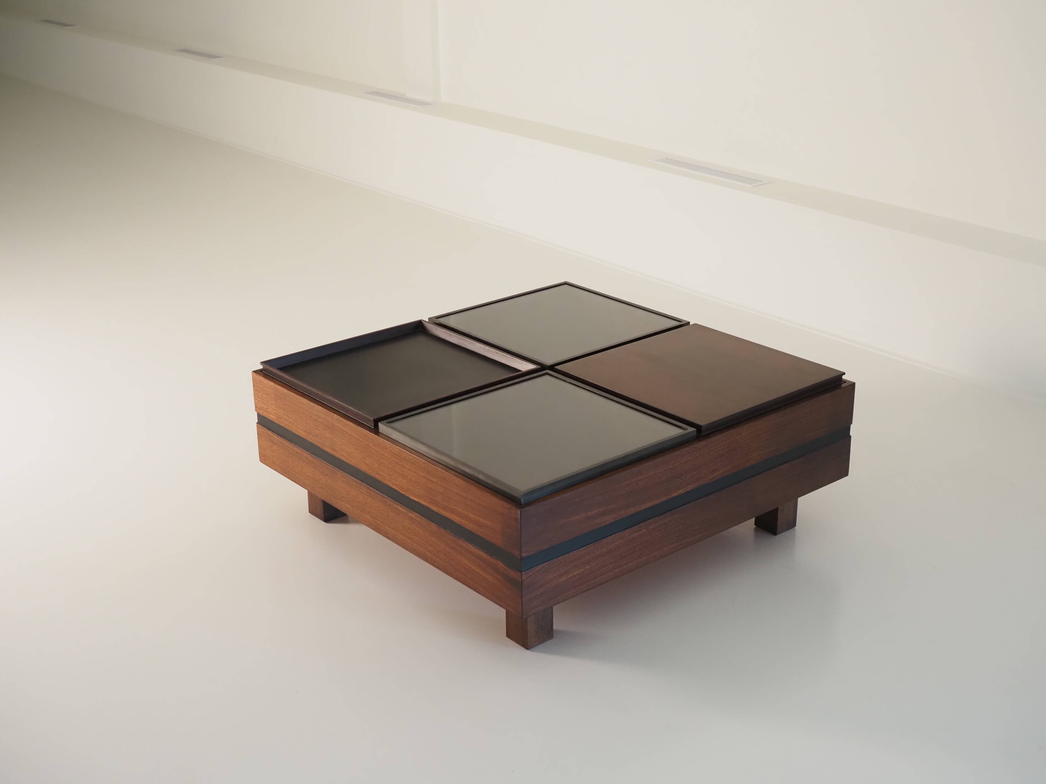 Table basse Carlo Hauner pour Forma, Brésil 1961