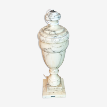 Italian marble foot lamp, 1970