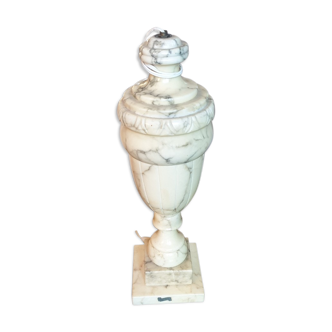 Italian marble foot lamp, 1970
