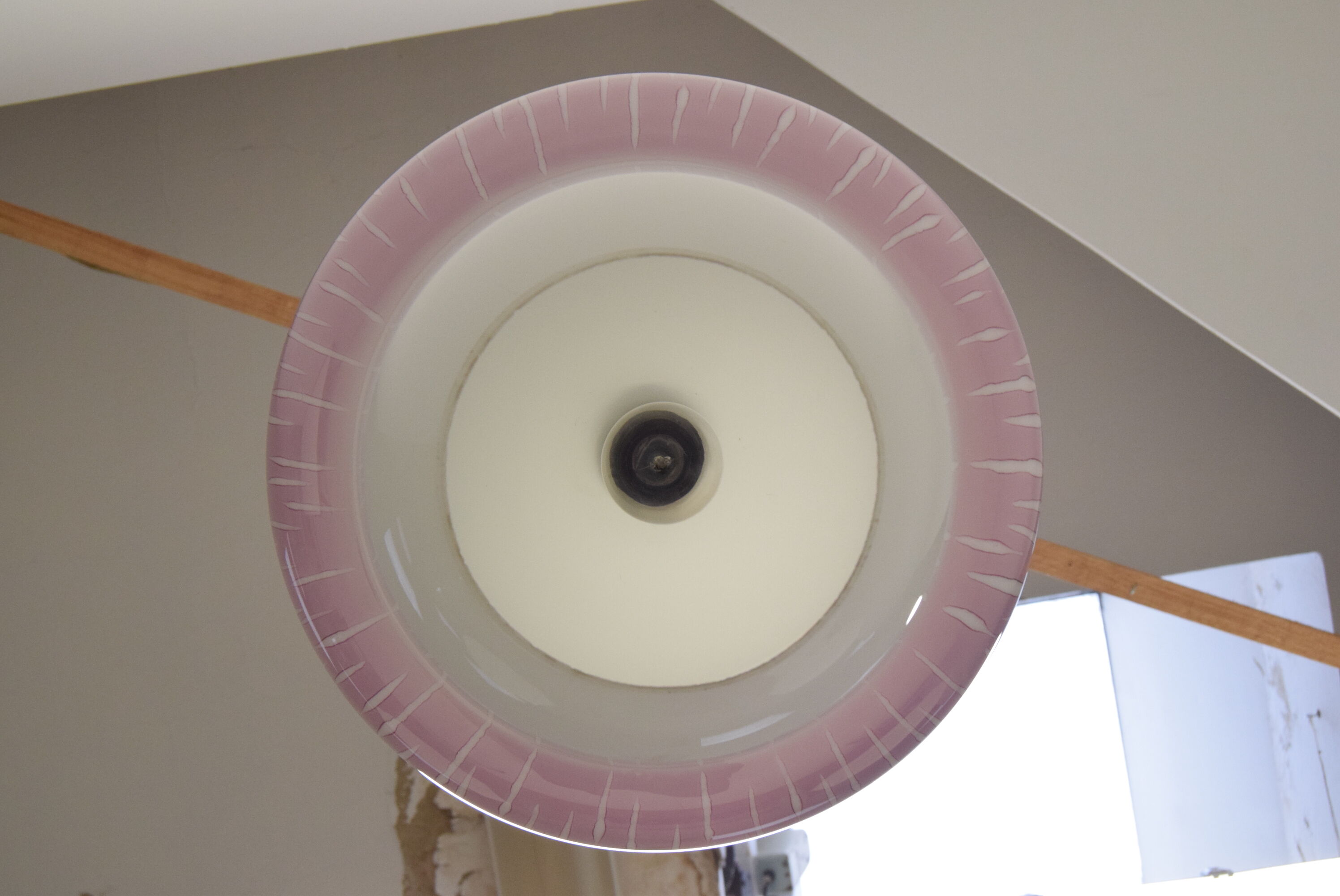 Mid-century glass pendant,1960's