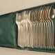 Coffret de 24 anciens couverts style art déco orfevrerie perrin paris