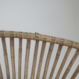 Set of Two Midcentury Rattan Armchairs, 1960s