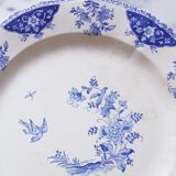 Grand plat Gien from the 1930s