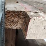 Vintage wooden workbench