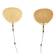 Pair of wall sconces "Uchiwa" by Ingo Maurer for M Design, years