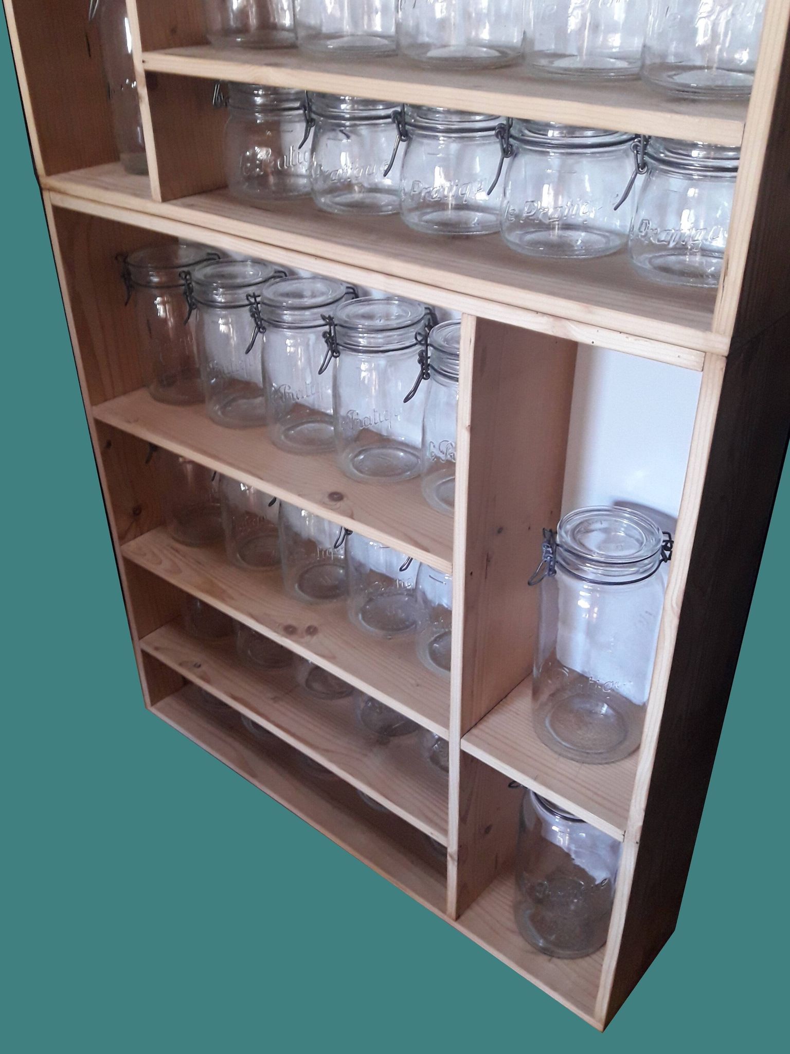 Spice shelves L1.6mxH79cm