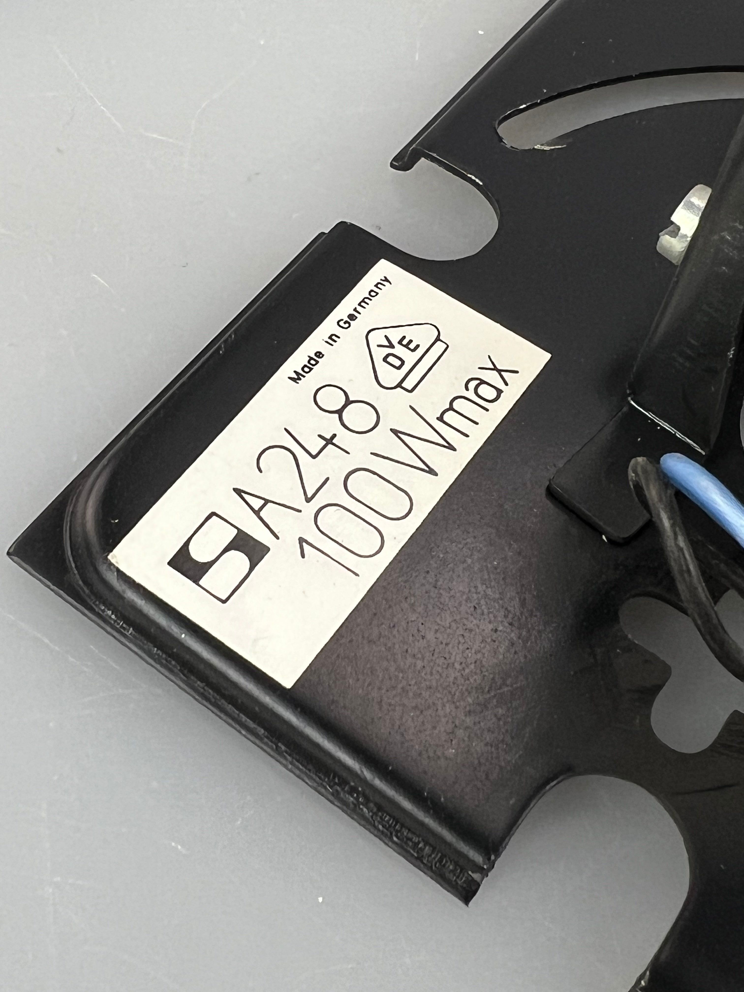 1960s 1970s tube wall lamps by Rolf Krüger for Staff