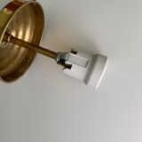 Glass bolt hanging lamp