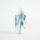 Glass vase, Danish design, 1970s, made in Denmark