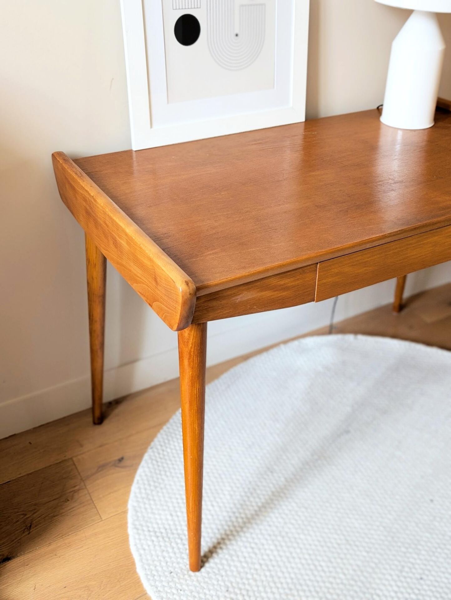 Vintage Scandinavian (Danish) desk, 1960s-70s.
