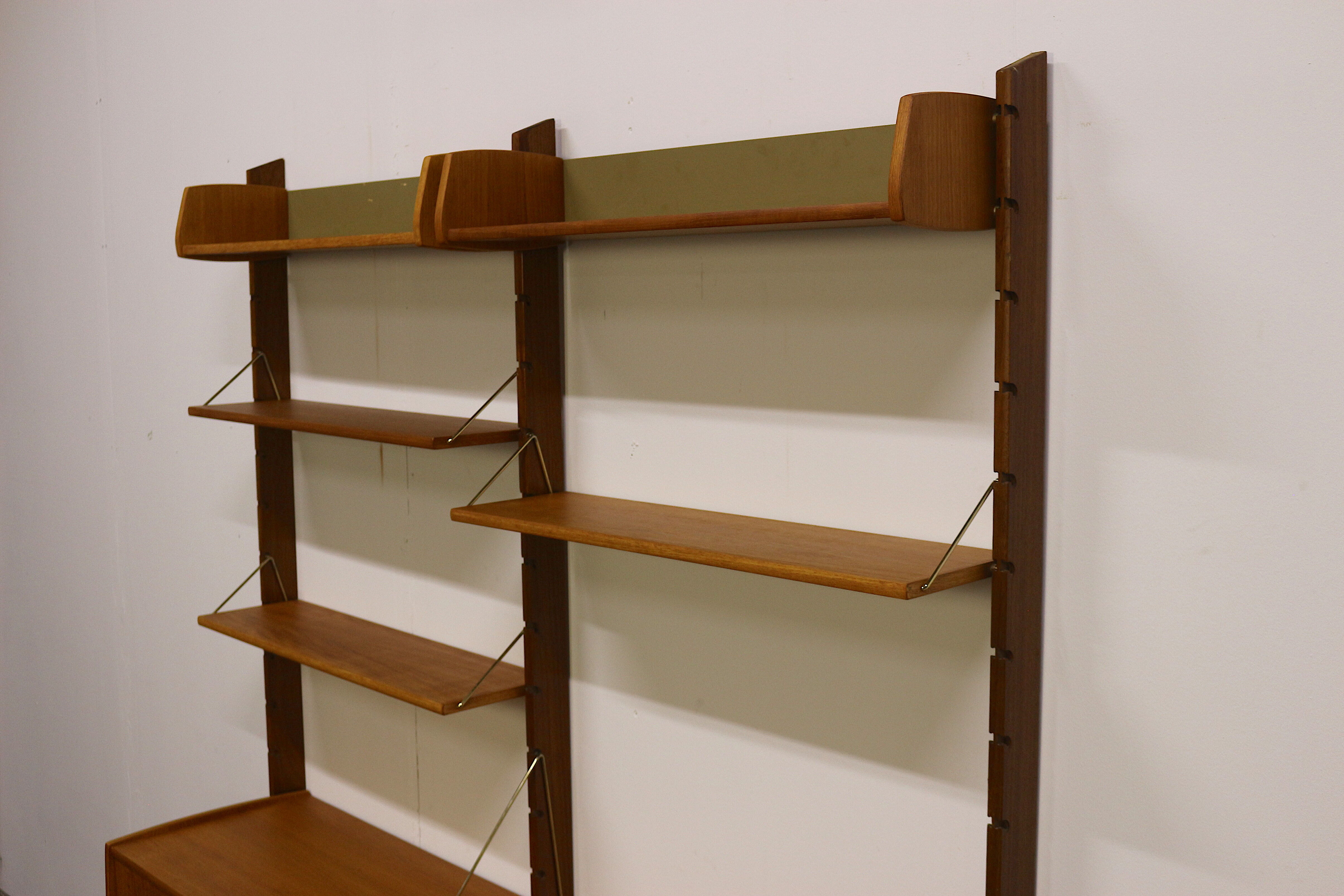Free Standing Wall Unit by John Texmon, 1960's Norway