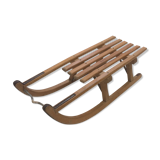 Davos vintage sled in solid beech - 60s/70s