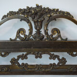 Exceptional decorative brass bed frame