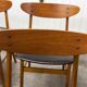 Lot de 6 chaises Farstrup 210 teck en hêtre 1965