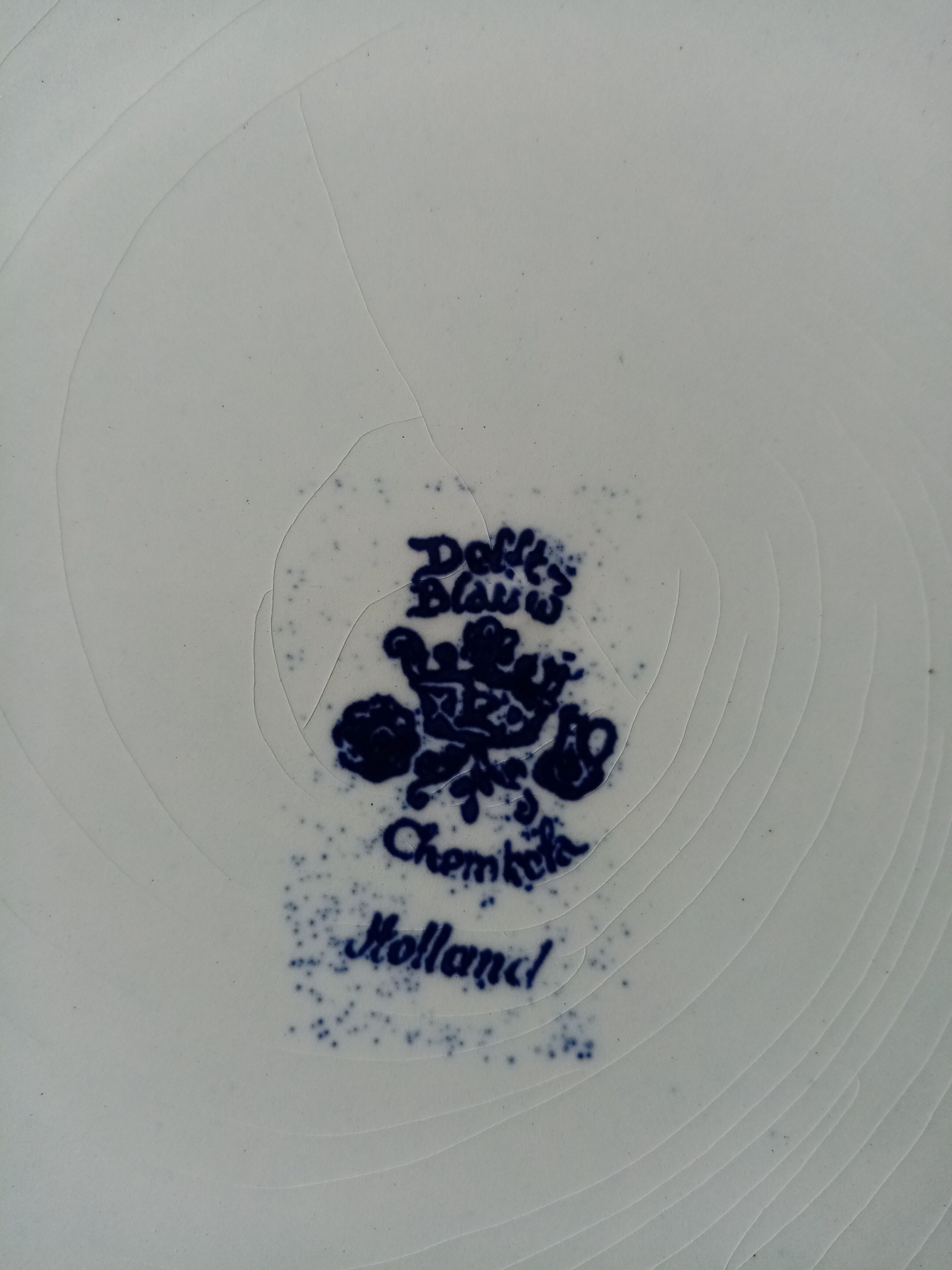 Delfts Holland Plate