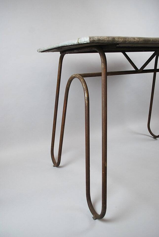 Vintage indoor/outdoor Florist Table 1950s