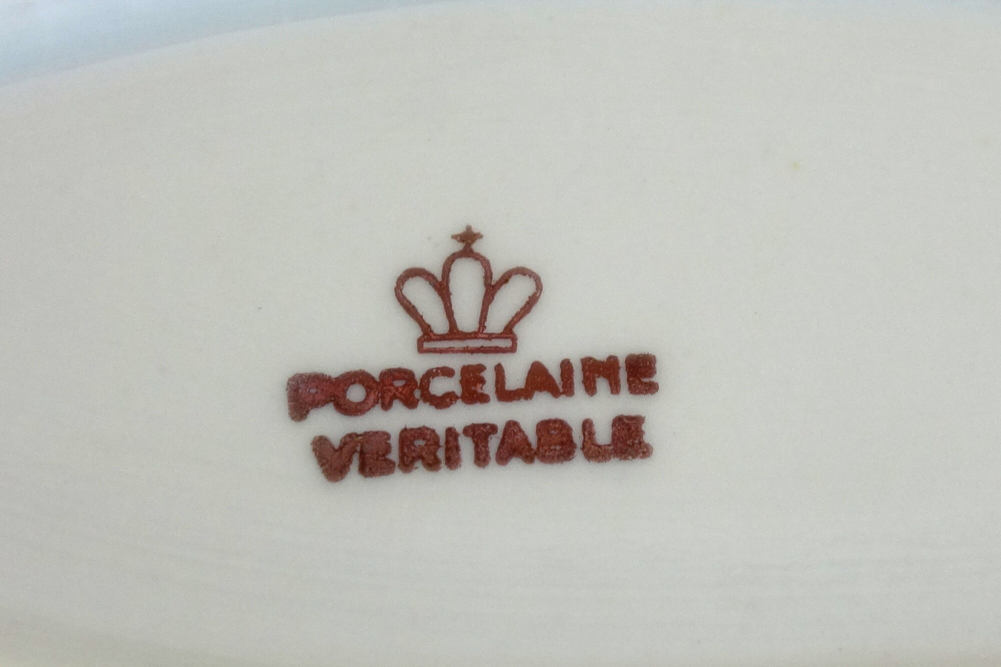 Service à poisson Limoges vintage