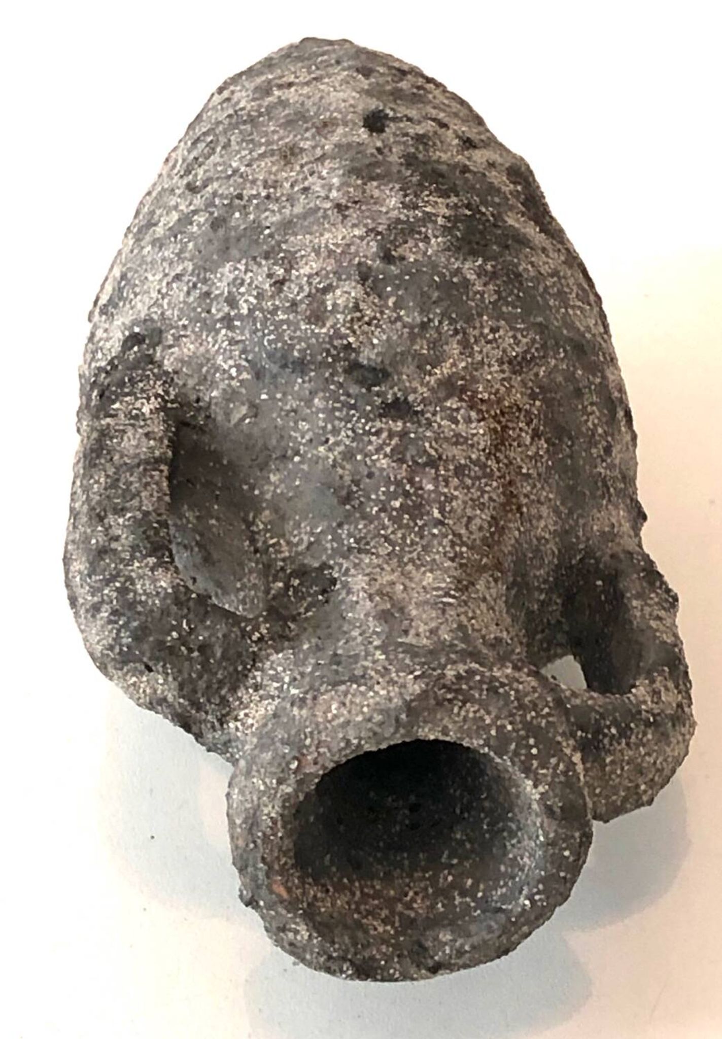 Amphore Grise Céramique