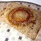Abstract modernist OpArt wool rug from Ege Rya, Denmark 1960s