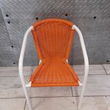 Vintage scoubidoo armchair for children