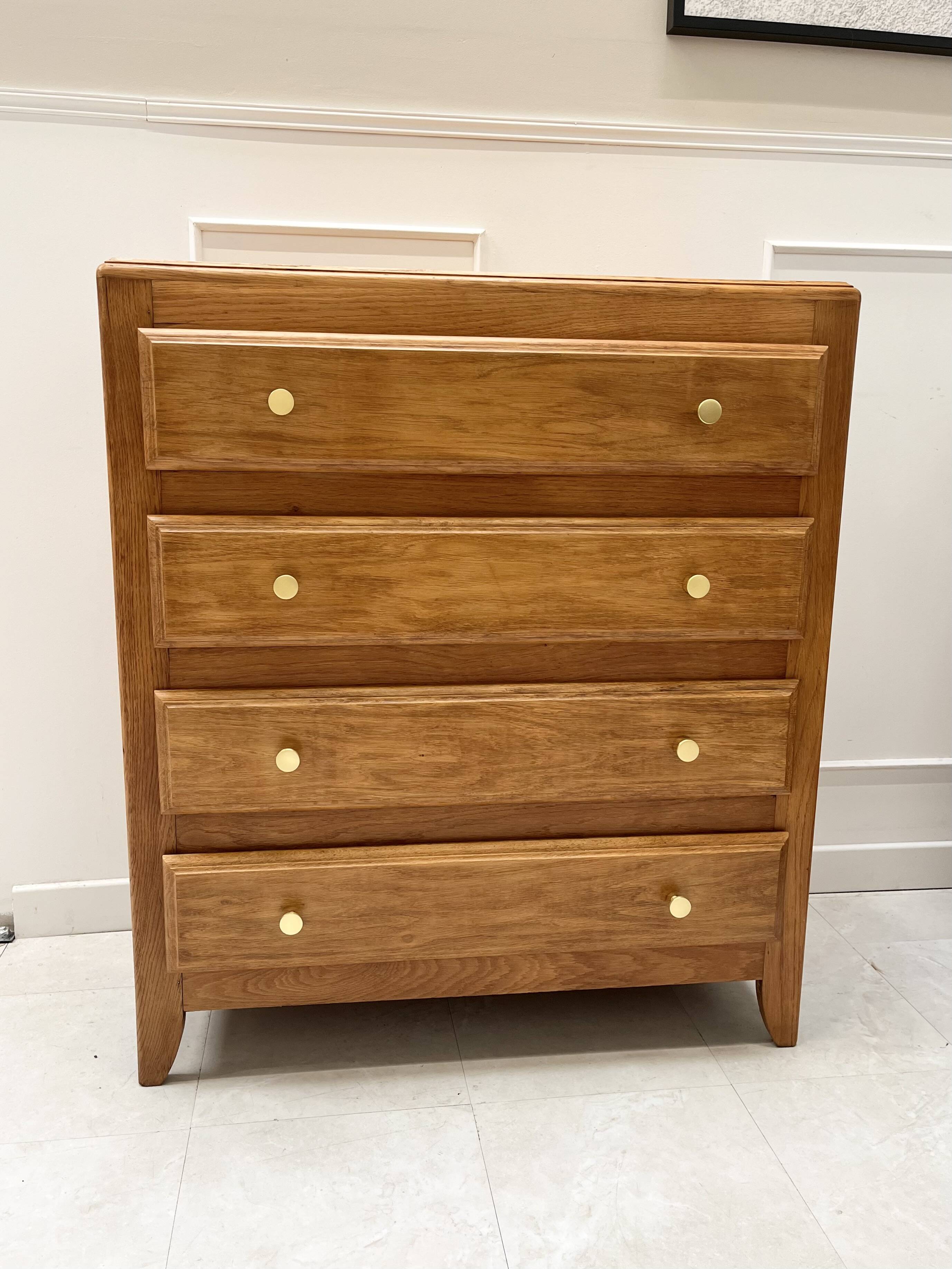 Vintage oak chest of drawers