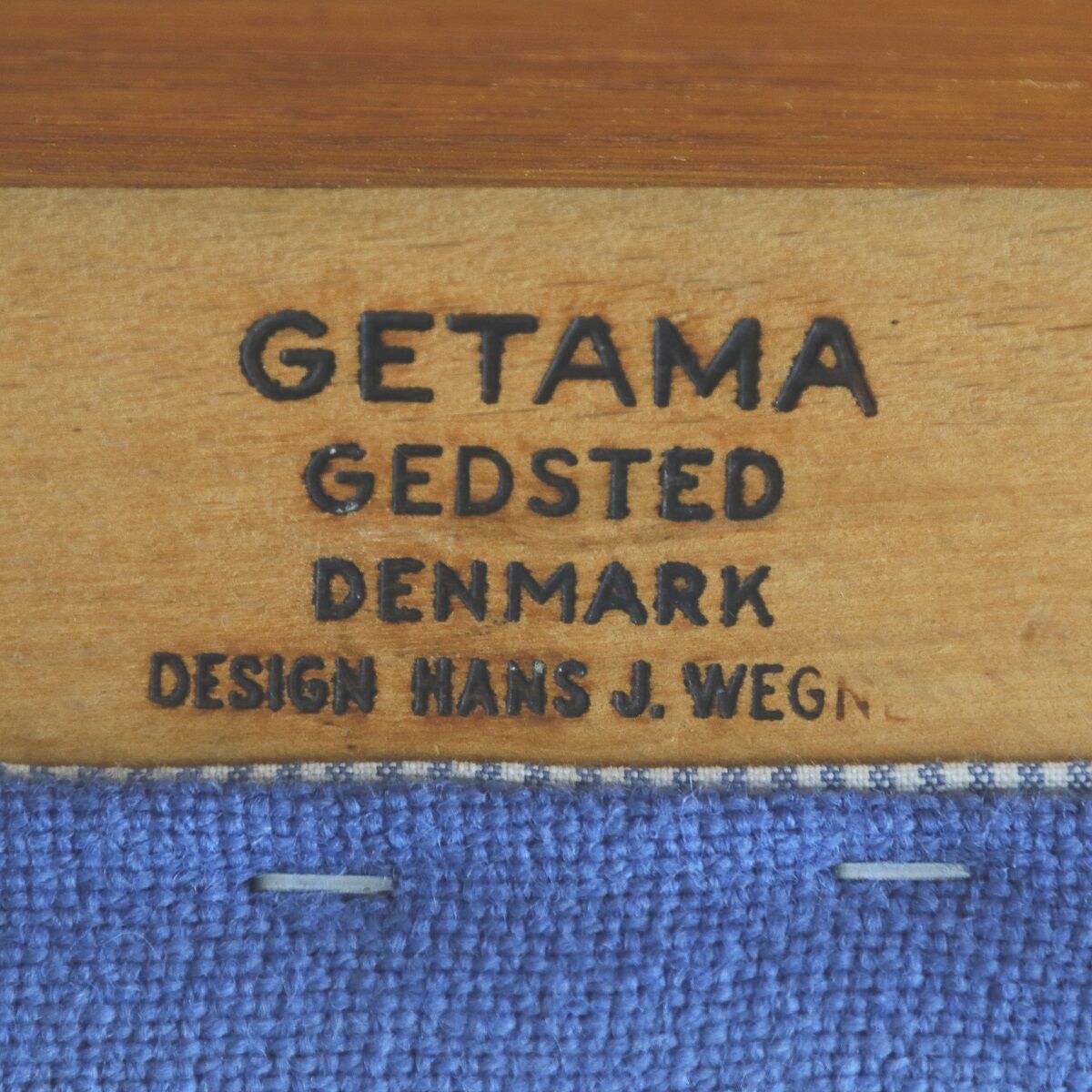 Club armchairs Hans. J. Wegner, Denmark, 1960s