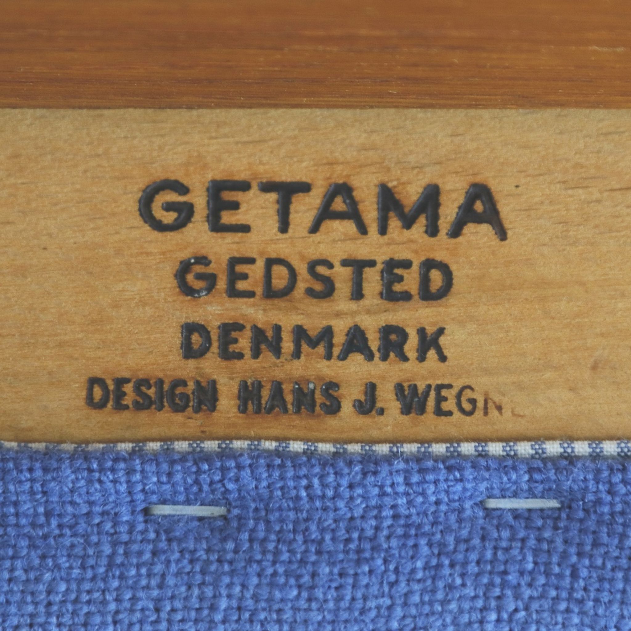 Club armchairs Hans. J. Wegner, Denmark, 1960s