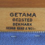 Club armchairs Hans. J. Wegner, Denmark, 1960s