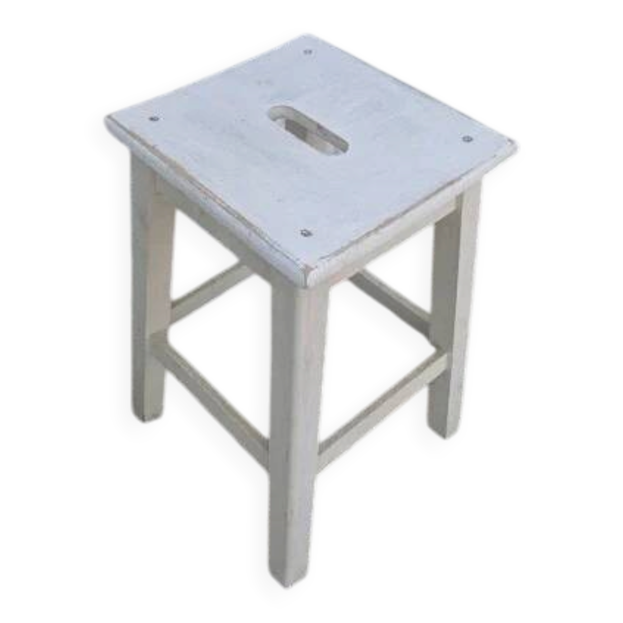 White stool