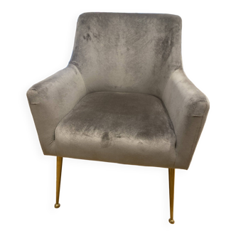 Fauteuil gris clair