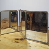 Large triptych mirror