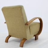 1930s Art Deco Armchair, Czechoslovakia