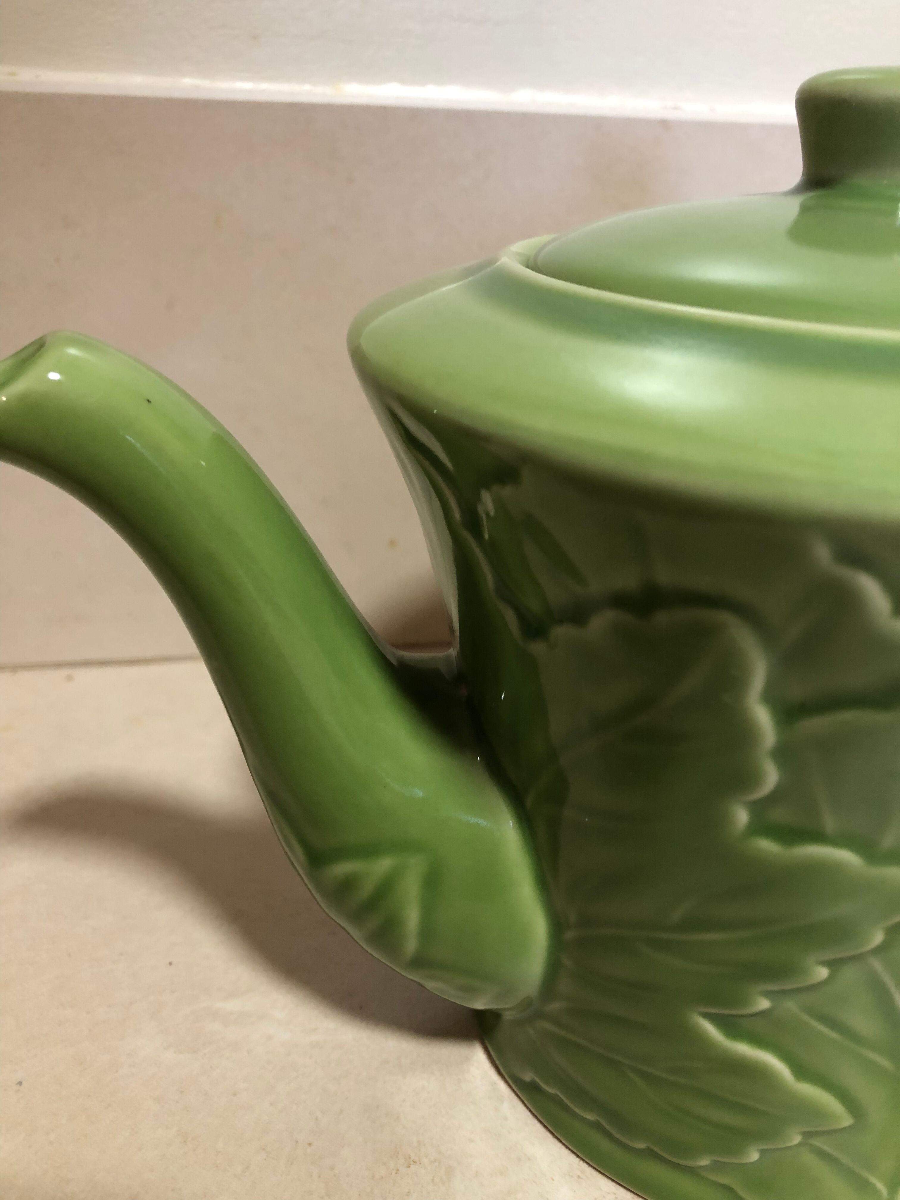 Vintage porcelain teapot