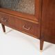 Buffet haut en noyer, design danois, années 1960, production : Danemark