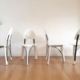 Ensemble de 4 chaises par Pozzi